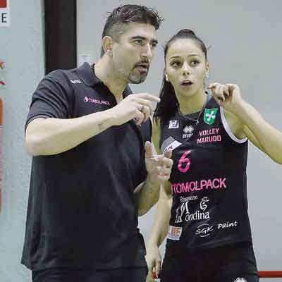 Coach Esposito a colloquio con Lamartina: a Fiorenzuola la Tomolpack non ha ripetuto le ultime prestazioni